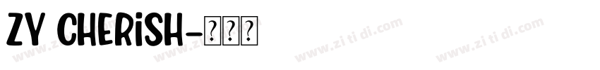 ZY Cherish字体转换